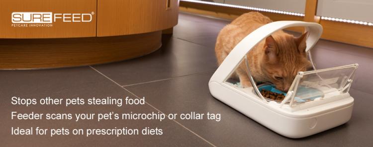 SureFeed Microchip Pet Feed Scanning Food Bowl