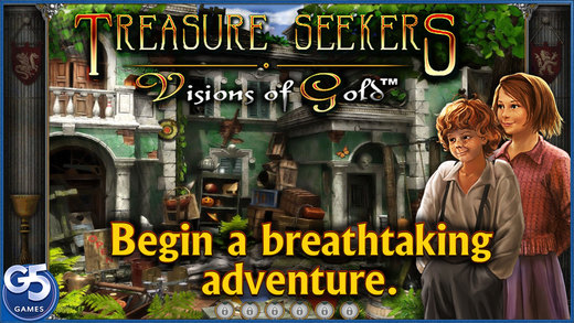 [限時免費] 解謎尋寶遊戲《Treasure Seekers: Visions of Gold》找尋家族的秘密寶藏！