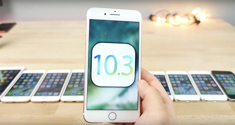 iOS 10.3 會不會頓？多台 iPhone 速度實測開機、操作、跑分給你看