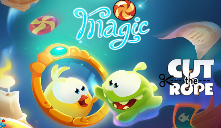 [限時免費] 知名益智解謎遊戲《Cut the Rope: Magic》在魔法世界中找回糖果！