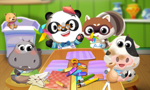 [限時免費] 兒童遊戲《Art Class with Dr. Panda》跟著熊貓博士一起做手工藝！