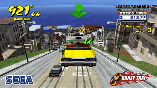 [限時免費] SEGA 遊戲《瘋狂計程車 Crazy Taxi》挑戰駕駛技術和接送效率！