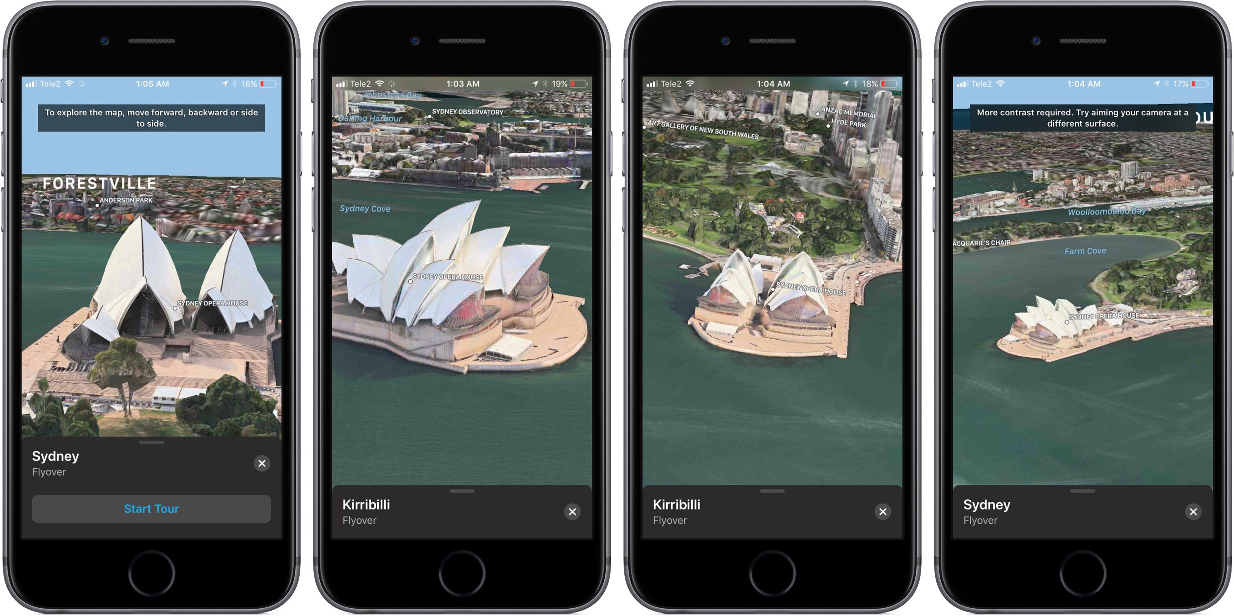 iOS 11 beta 2 出現「擴增實境地圖」功能