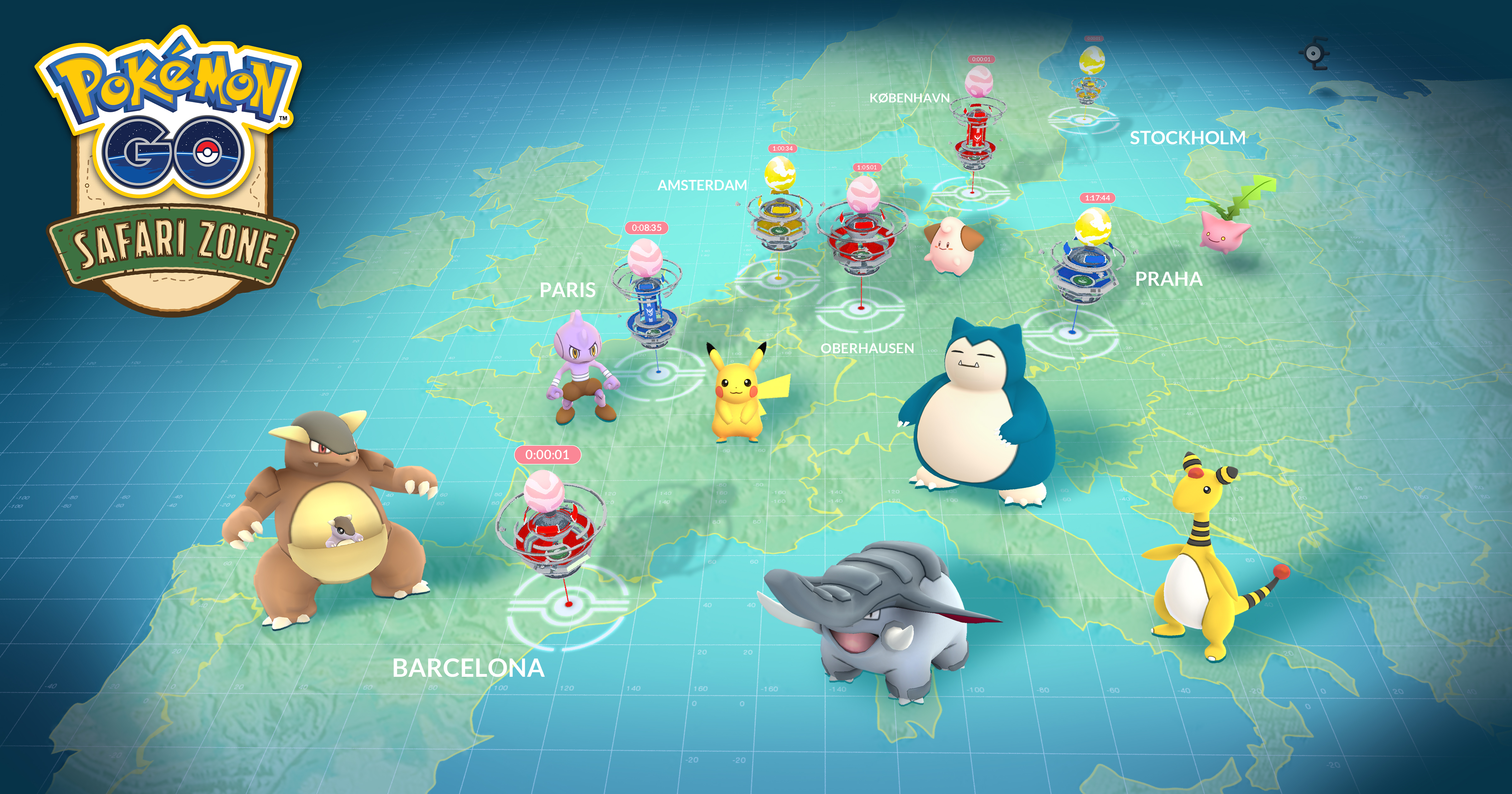 unibailsafarizone - Pokemon GO 寶可夢「全球大挑戰」活動，神秘內容有可能是什麼呢？