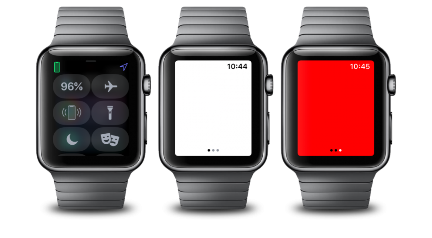 Apple Watch 也能當手電筒還有警示燈