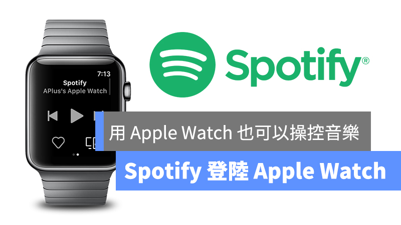 Spotify、Apple Watch