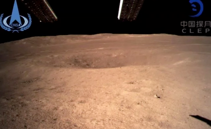 登月 嫦娥四號 月球表面
