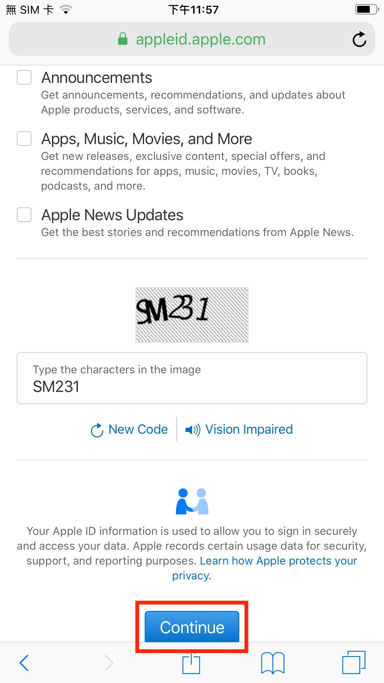 Apple ID、美國帳號