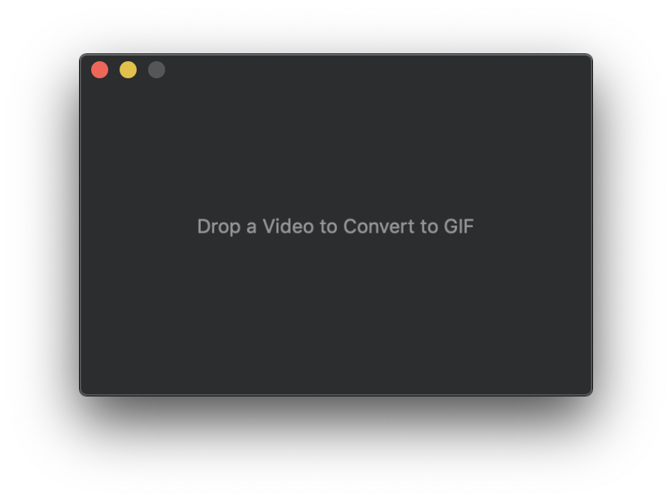 Mac 上把影片轉 GIF 用的免費軟體，拖拉進去直接完成！