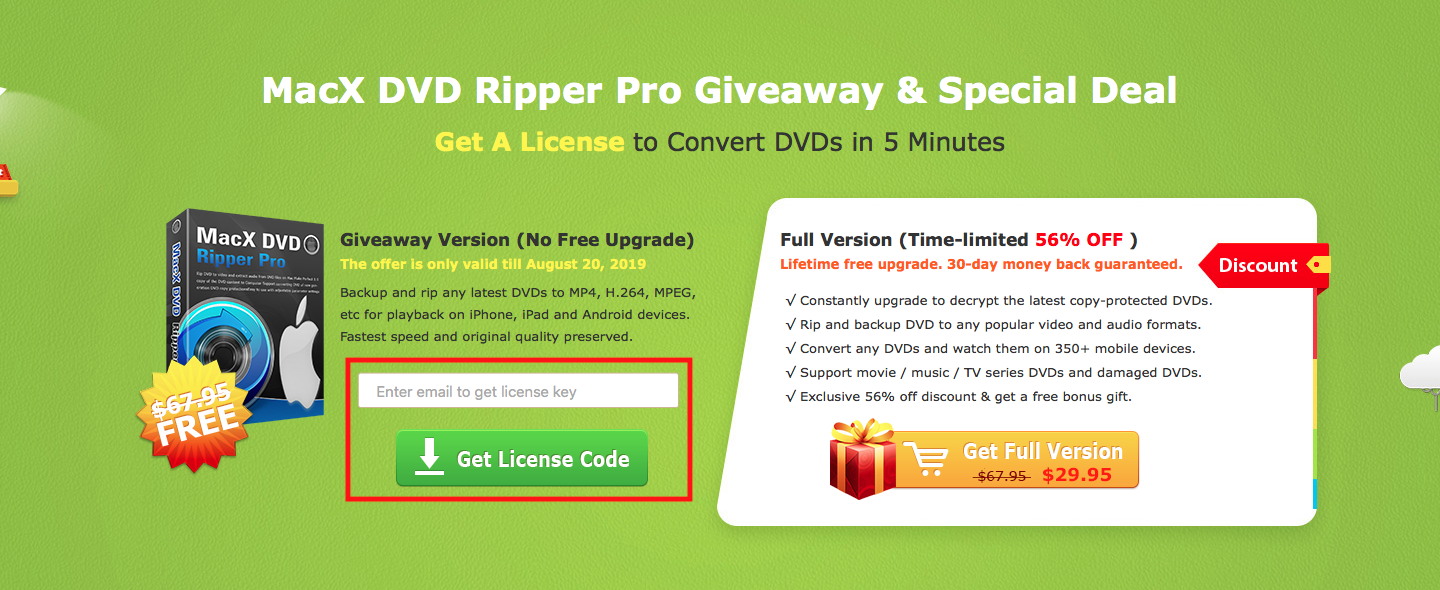 MacX DVD Ripper Pro、DVD 轉檔