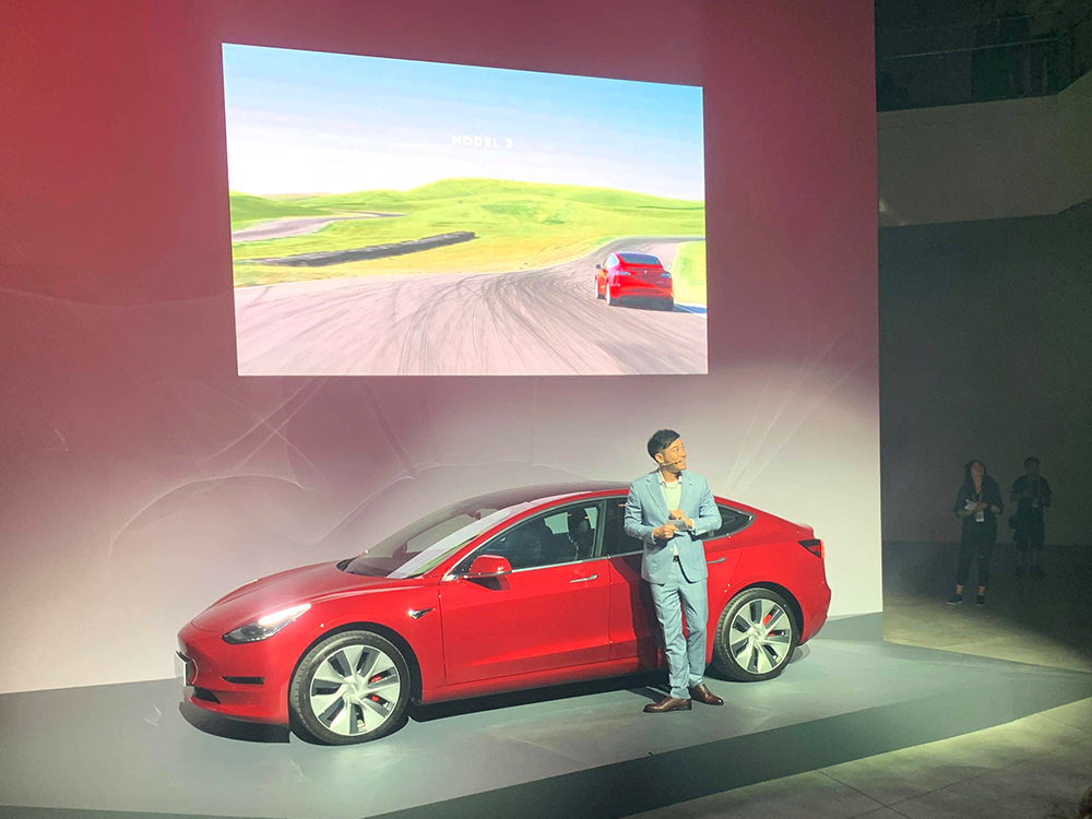 Tesla Model 3 台灣 發表會