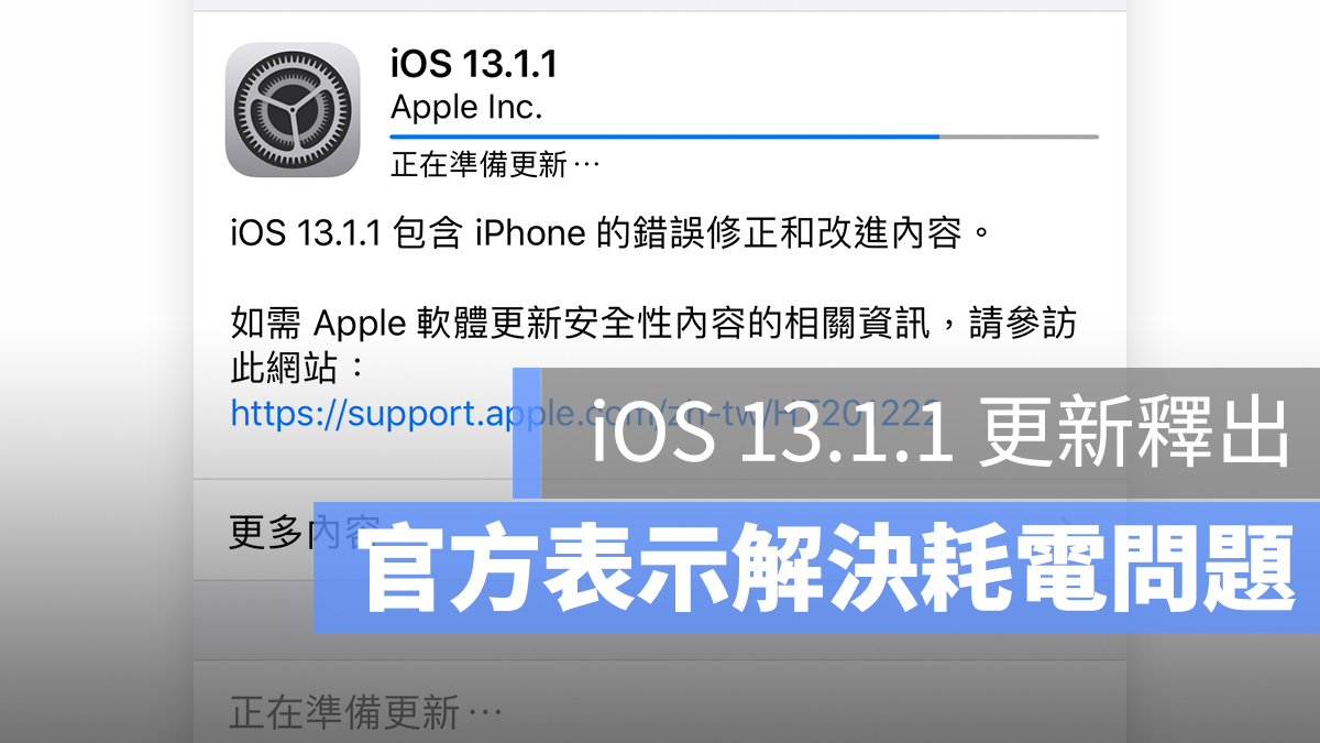 iOS 13.1.1 災情
