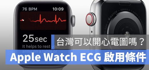 Apple Watch ECG 心電圖 台灣