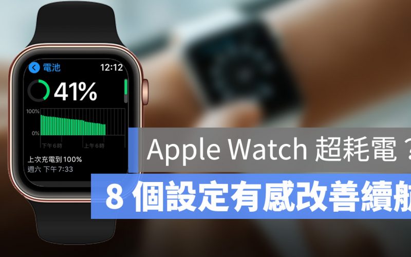 Apple Watch 省電封面banner