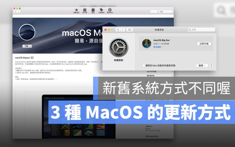 Mac OS 如何更新