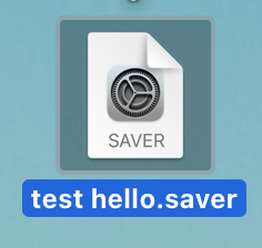 iMac Mac hello 螢幕保護程式 screen saver 