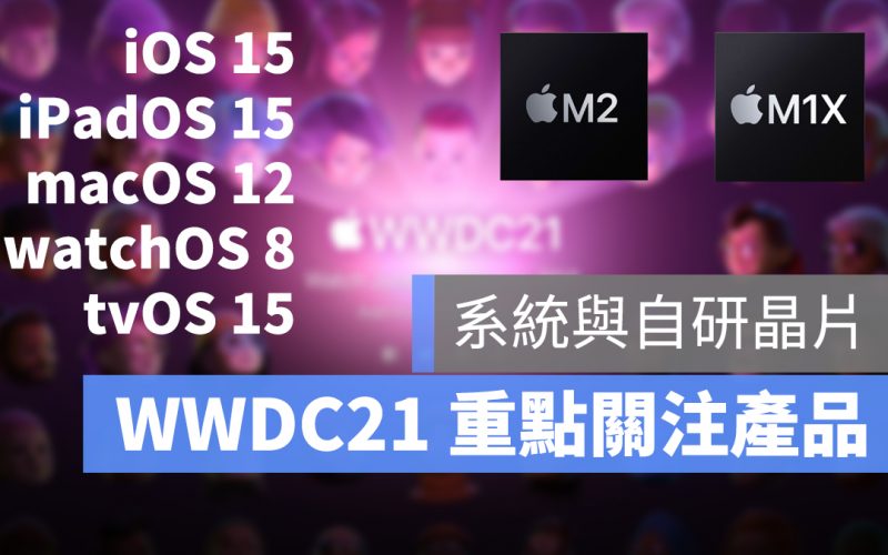 WWDC 2021 iOS iPadOS macOS watchOS tvOS MacBook Pro