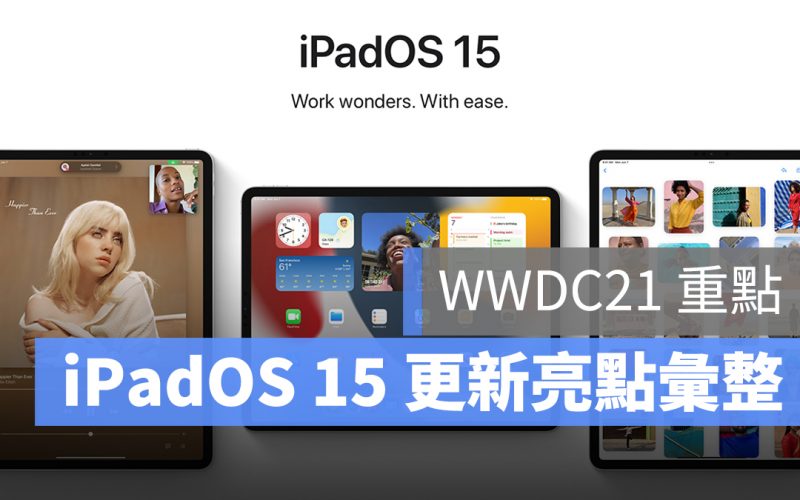 WWDC 2021 iPadOS 15 重點更新