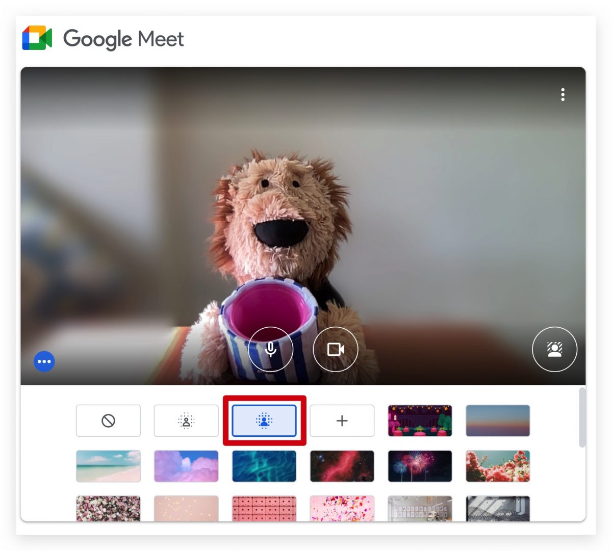 Google Meet Zoom 換背景