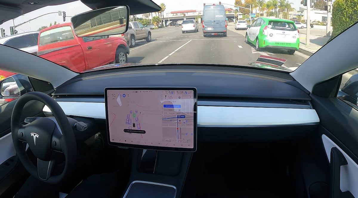 特斯拉 Tesla 可視化自動輔助駕駛 更新