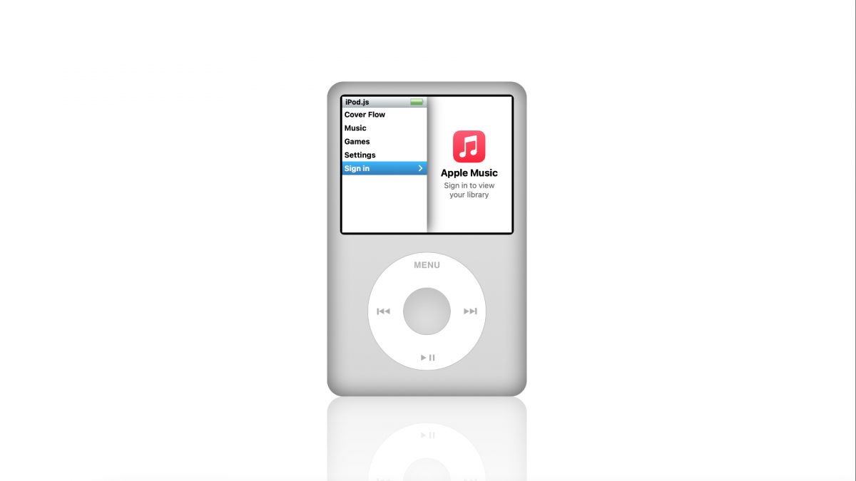 iPod 模擬器 iPod.js