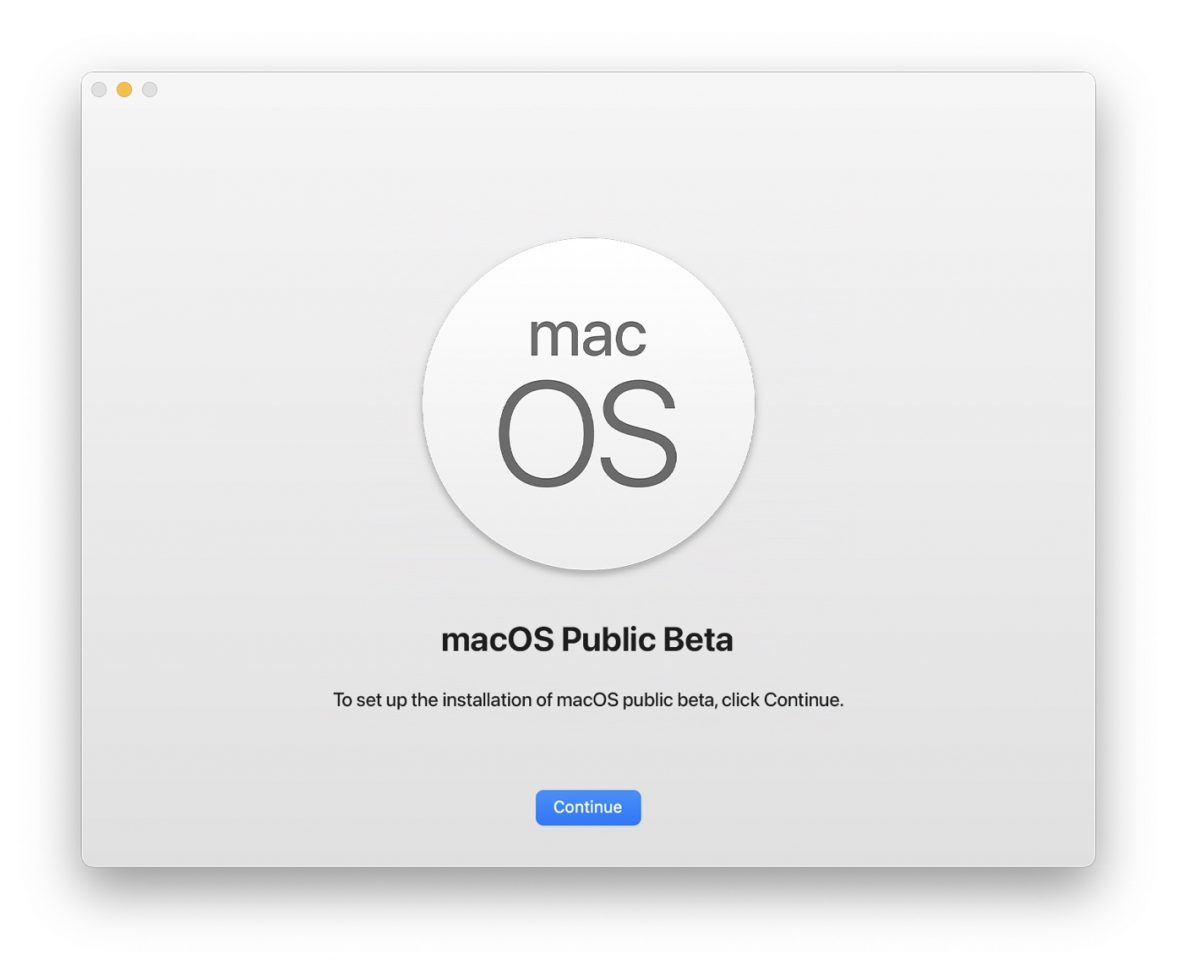 macOS public beta 下載