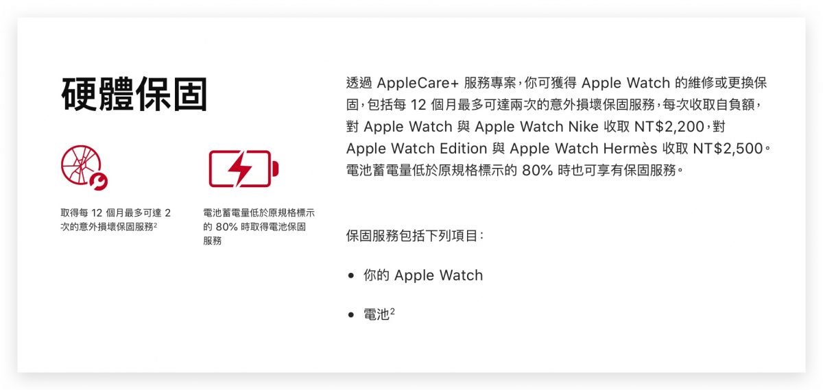 Apple Watch 防水膠條