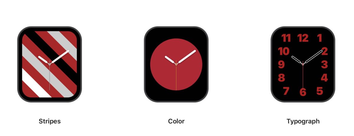 Apple Watch RED 錶面