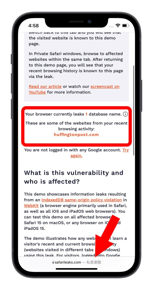 Safari 漏洞 Bug 跨網站追蹤