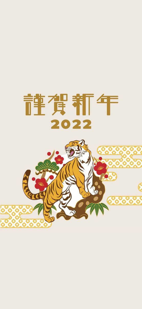 2022 虎年春節 過年桌布