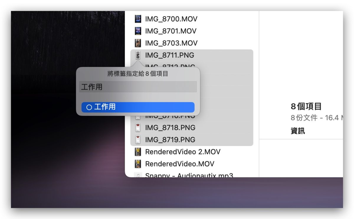 Mac 資料夾整理 檔案整理