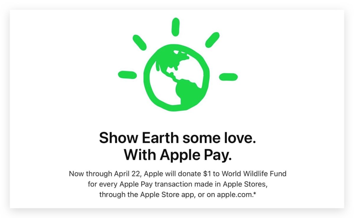 Apple Store Earth Day