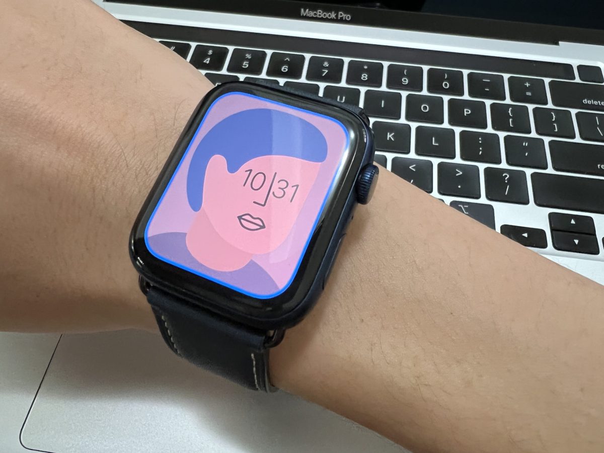 Apple Watch 藍色框框