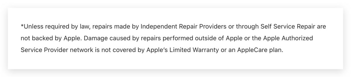 Apple 自助維修服務