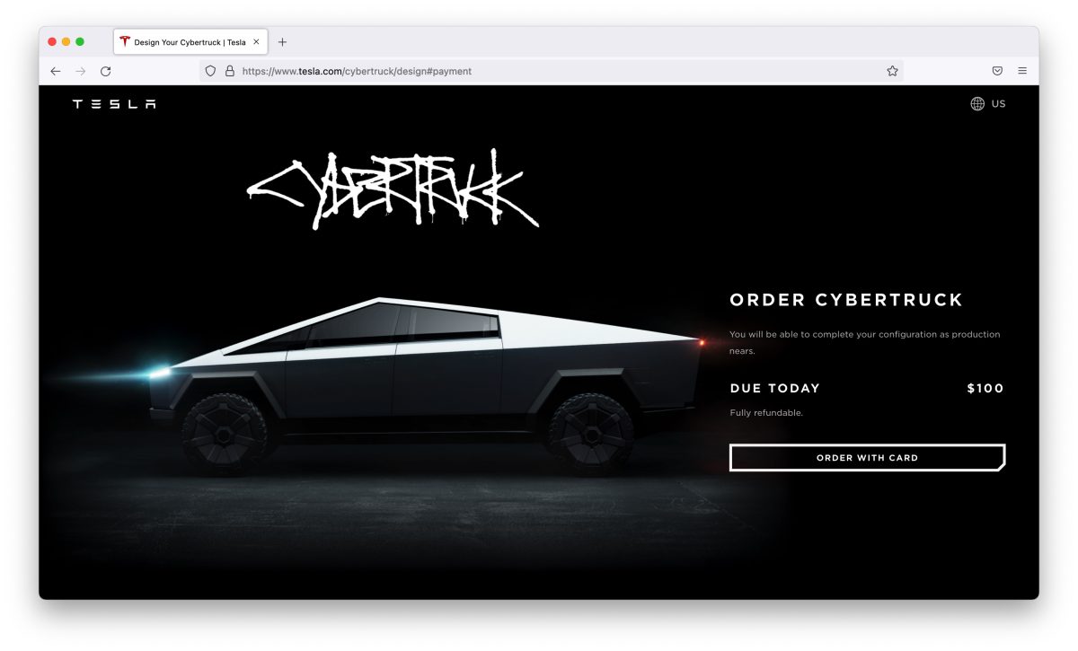 特斯拉 Tesla Cybertruck