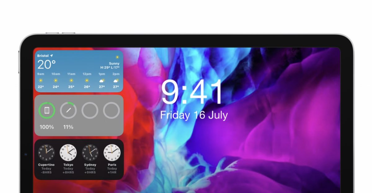 iPadOS 16 鎖定畫面 更新 特色