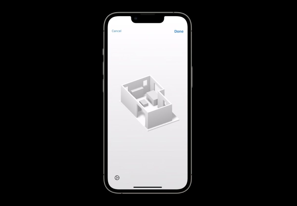 ARKit iOS 16 RoomPlan 3D Scanner