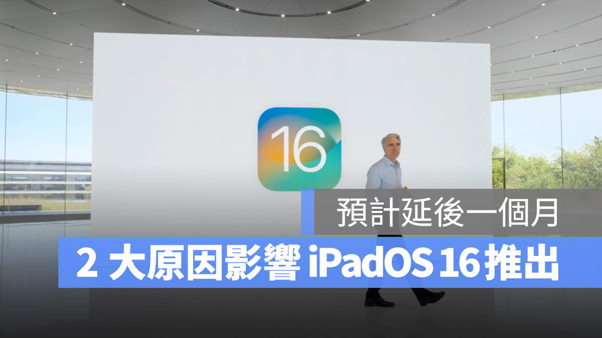 iPadOS 16 Stage Manager 幕前調度 M2 iPad