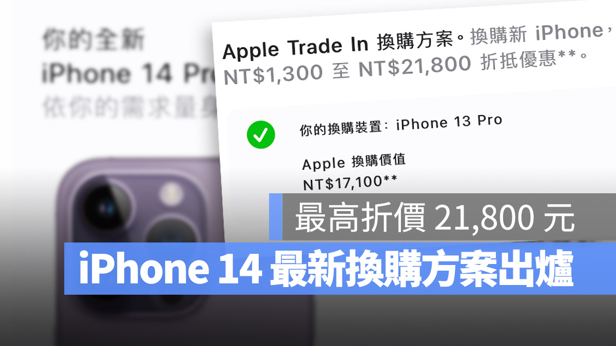 iPhone 14 換購方案 Trade-in