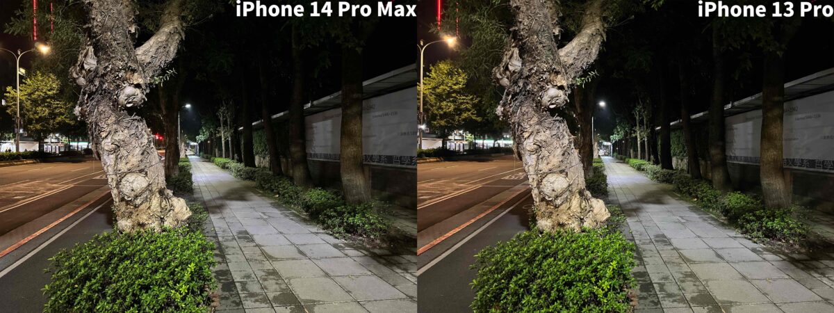 iPhone 14 Pro 夜拍實測