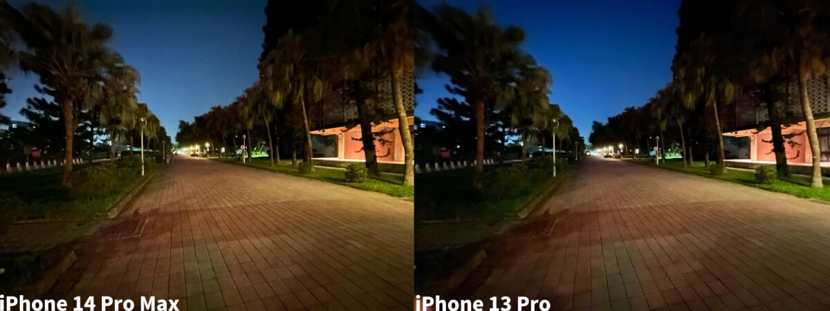 iPhone 14 Pro 夜拍實測