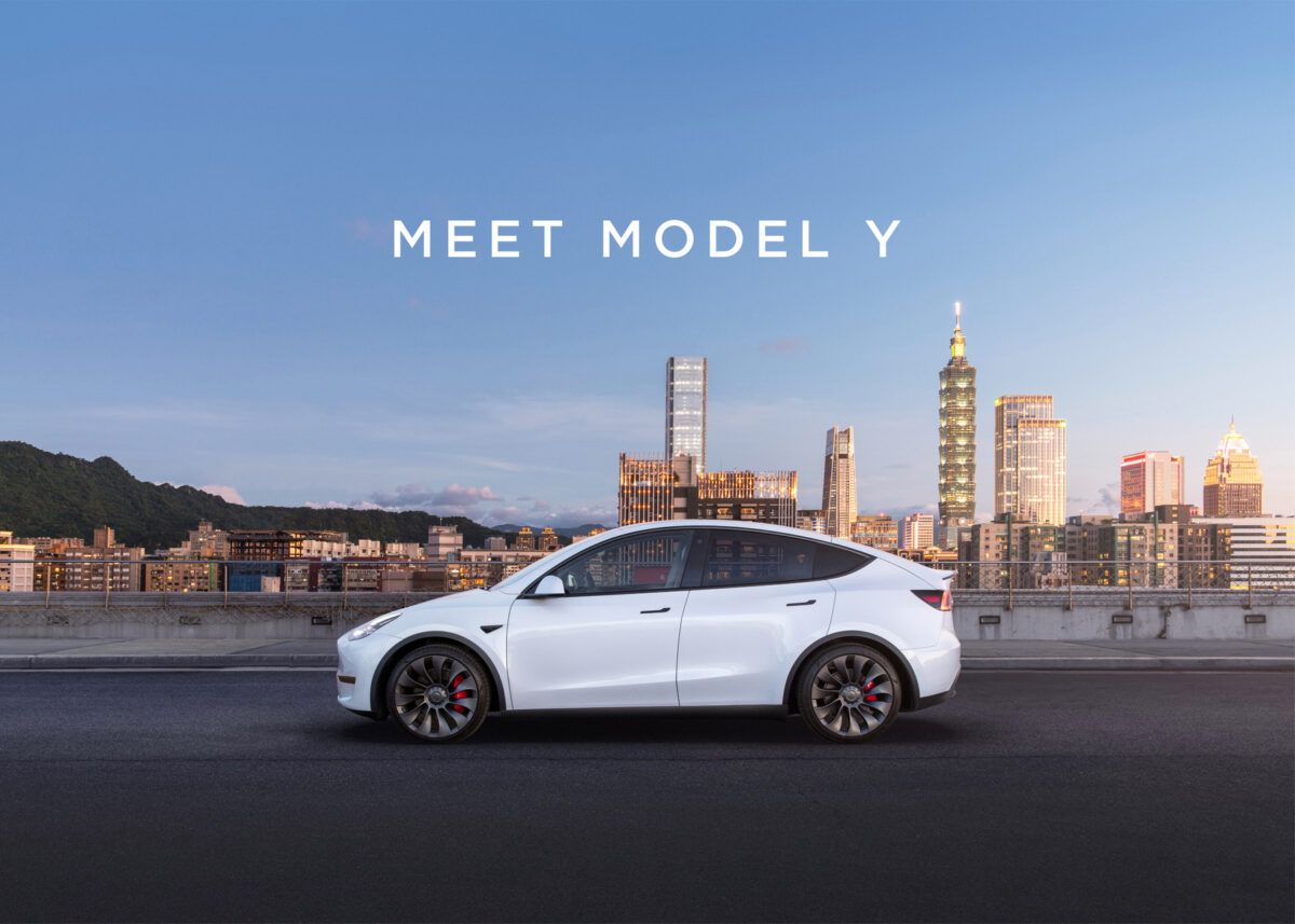 特斯拉 Tesla Model Y 台灣開賣