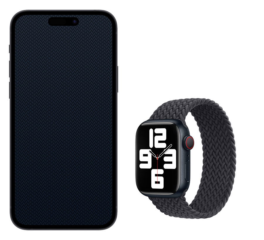 Apple Watch 編織錶帶 iPhone 桌布