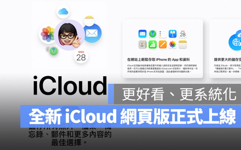 iCloud 網頁版 新版 iCloud
