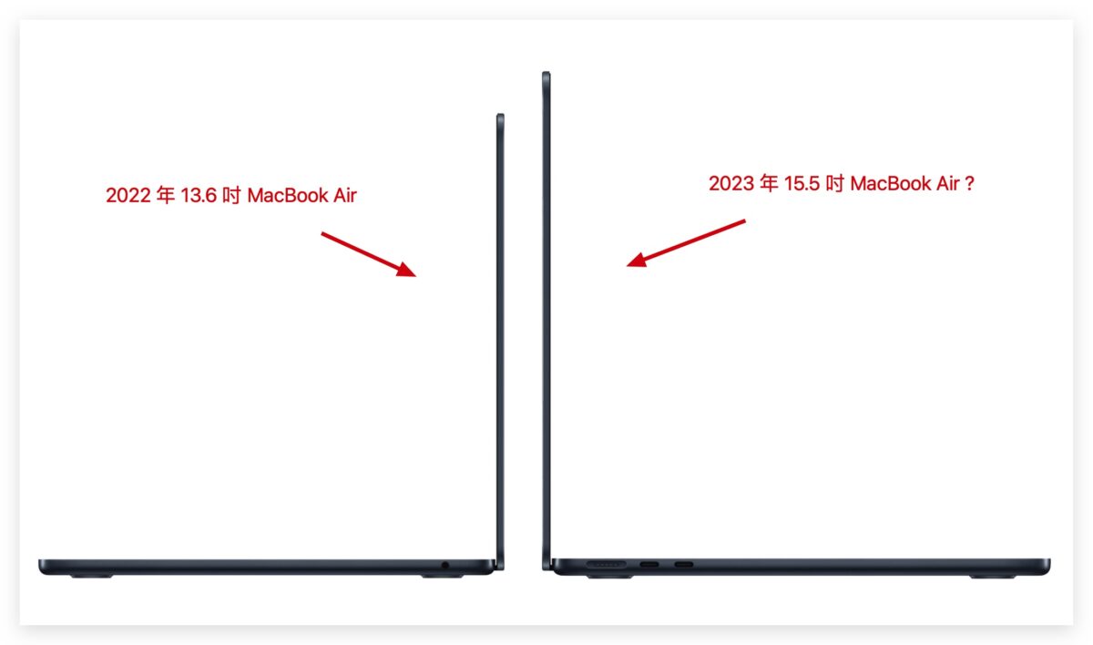 MacBook Air 15 吋 15.5 吋 2023