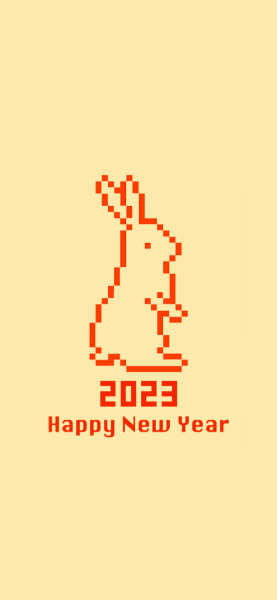 2023 iPhone 兔年 春節 過年 桌布