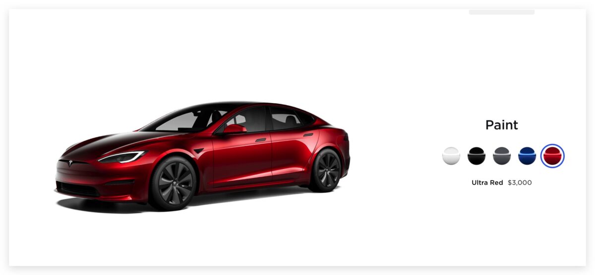 特斯拉 Tesla Model S Model X 烈焰紅 Ultra Red
