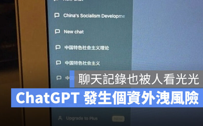 OpenAI ChatGPT ChatGPT Plus 資安