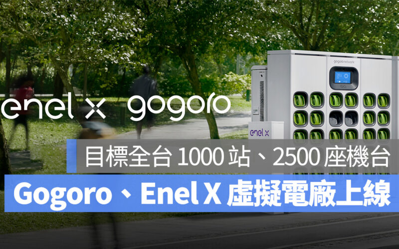 Gogoro Gogoro Network Enel X VPP 虛擬電網