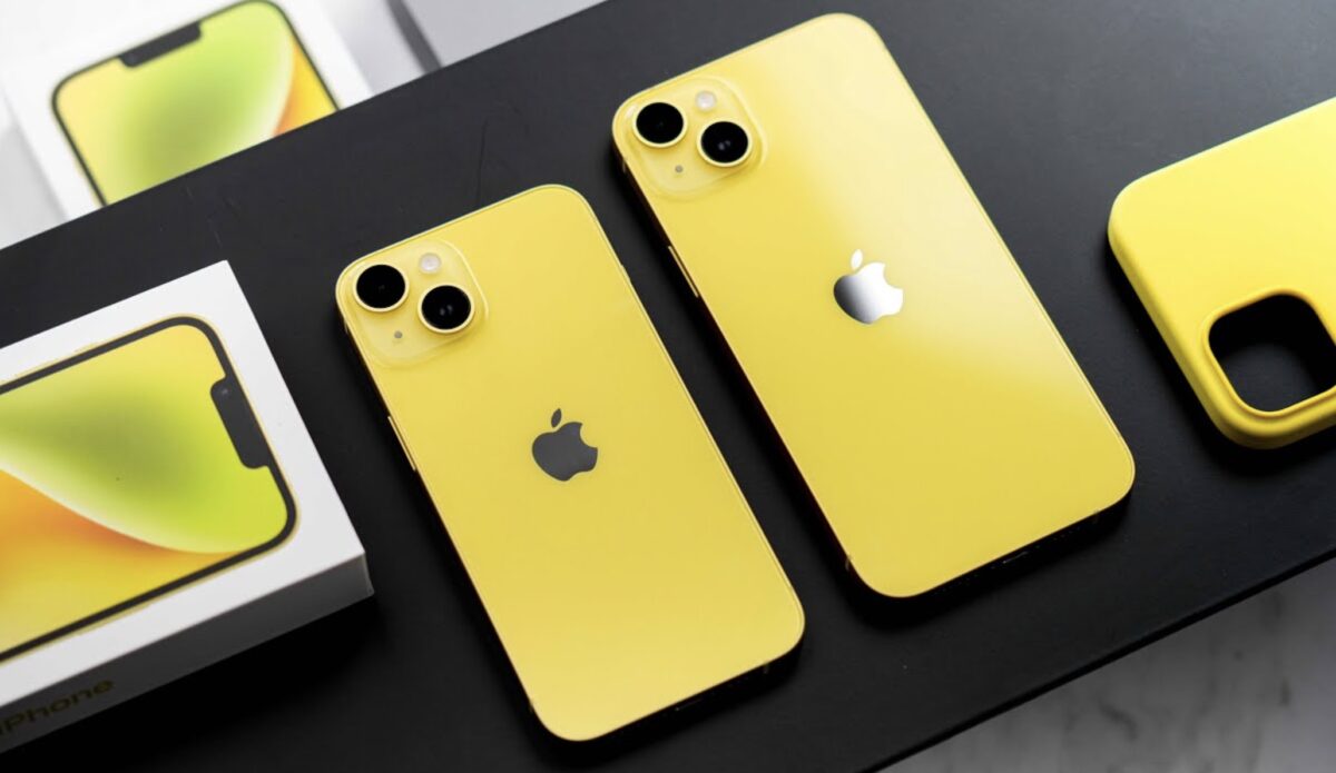黃色 iPhone